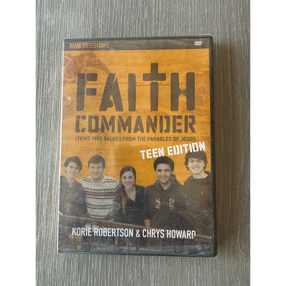 Faith Commander Teen Edition DVD Korie Robertson Chrys Howard Duck Dynasty Study